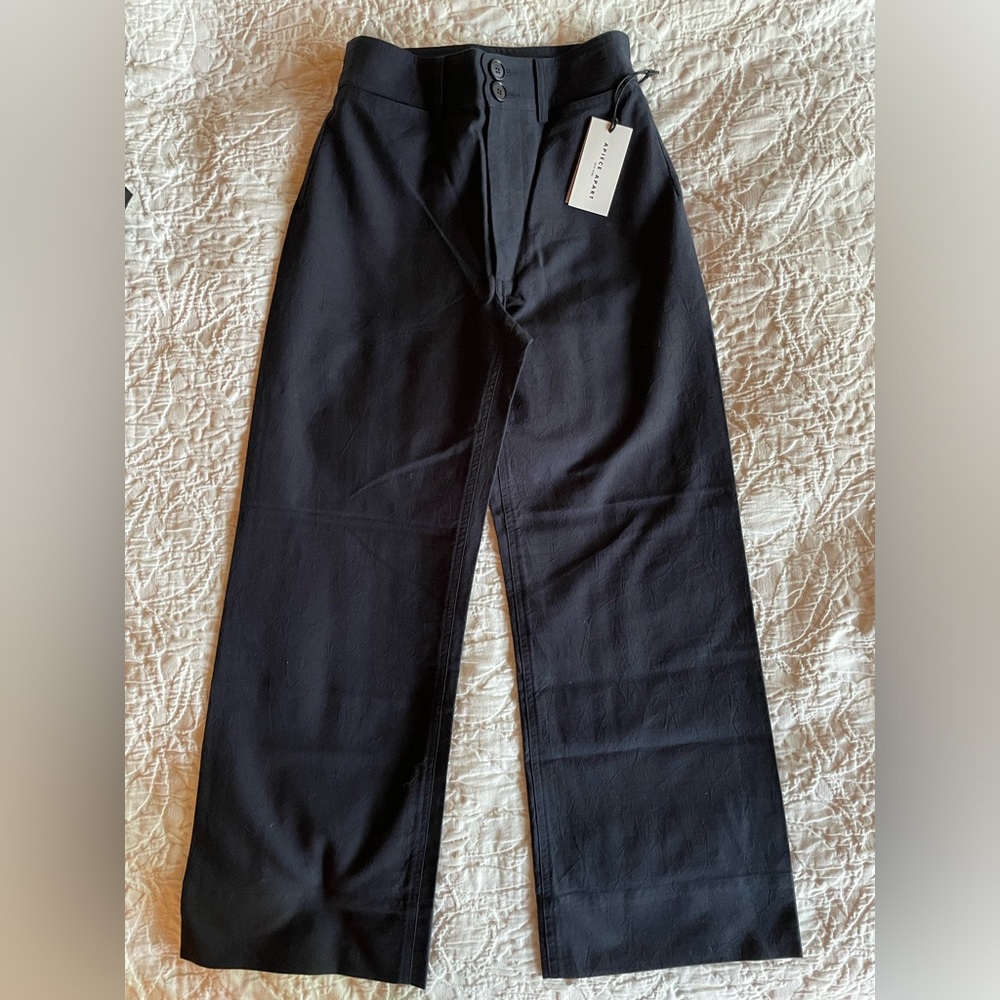 NWT Apiece Apart Merida Pants Navy Blue size 0